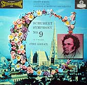 Joseph Krips conducting the London Symphony (1958) - London LP cover