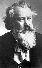 Portrait of Johannes Brahms