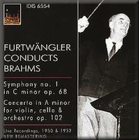 Willi Boskovsky and Emanuel Brabec play the Double Concerto, Wilhelm Furtwangler conducting